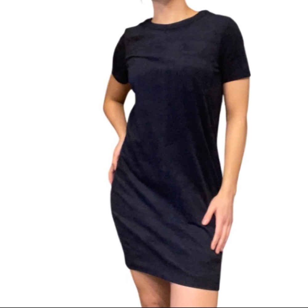 Navy blue work dress